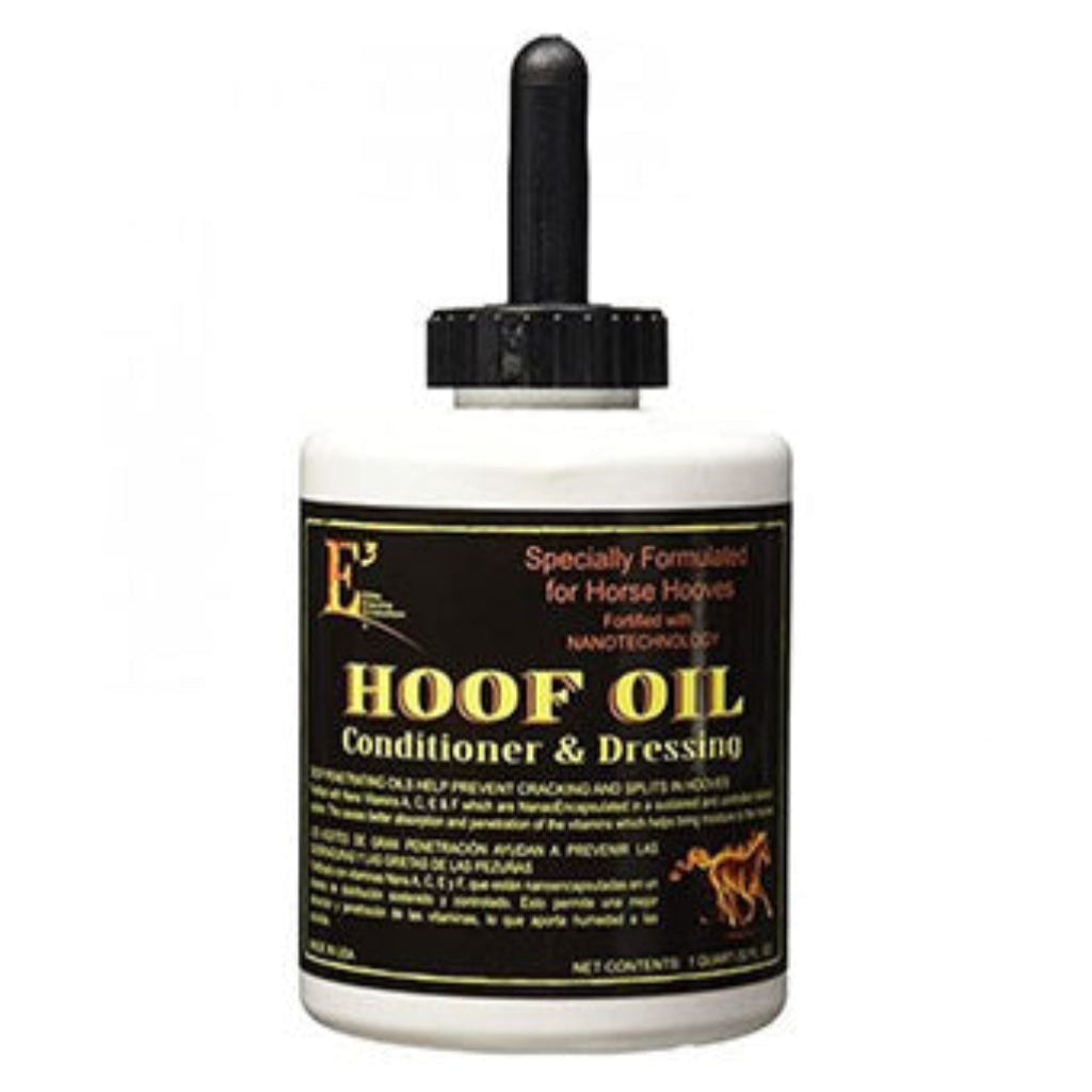 E3 Hoof Oil With Brush 32 oz Package