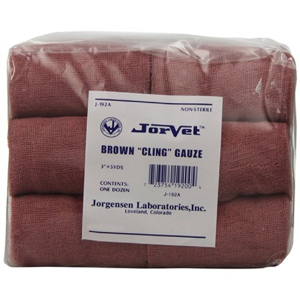 Jorvet™ Cling — Brown Cotton 12/Package