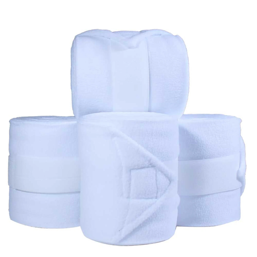 Vac's White Polos a set of 4