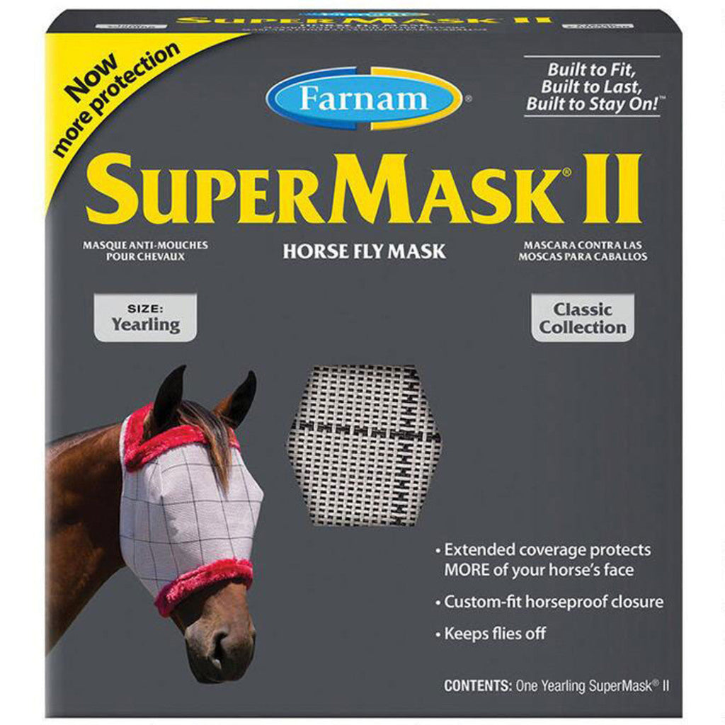 SuperMask® II Fly Mask - Yearling Size