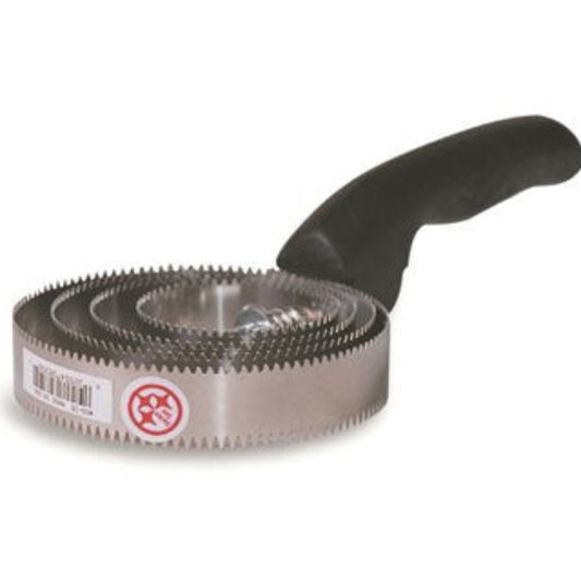 stainless steel spiral curry comb