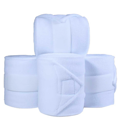Vac's White Polos a set of 4
